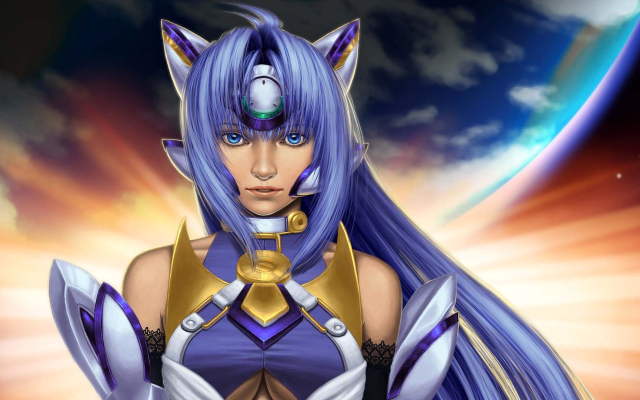 Anime Cat Warriors Girl - HD Wallpaper 