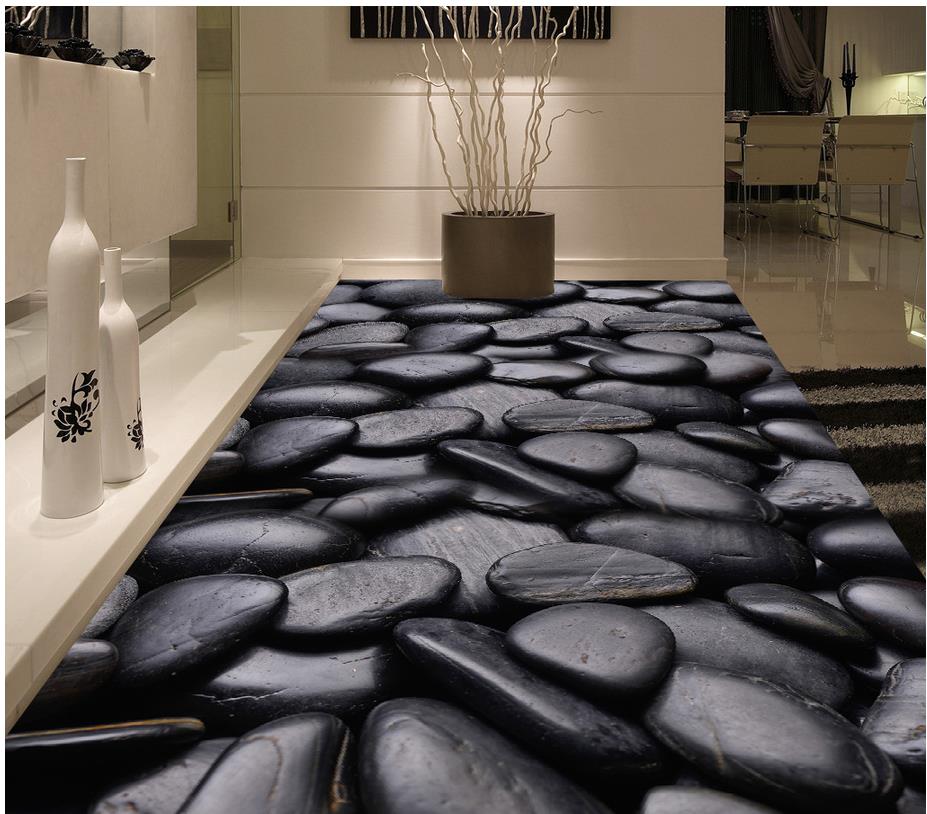 Galet Noir Salle De Bain - HD Wallpaper 