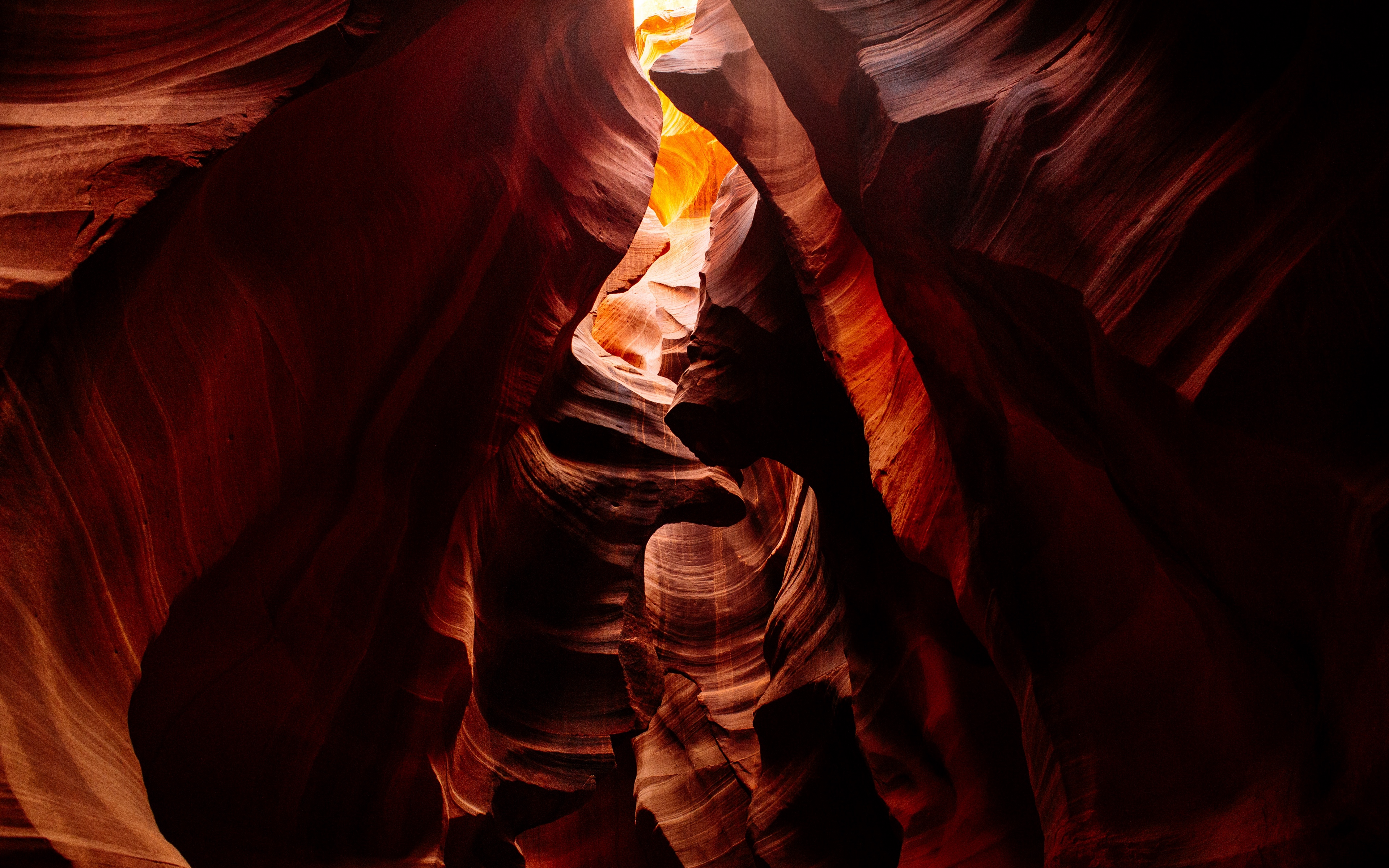 Wallpaper Cave, Canyon, Stone, Sandstone, Deserted - Antelope Canyon - HD Wallpaper 