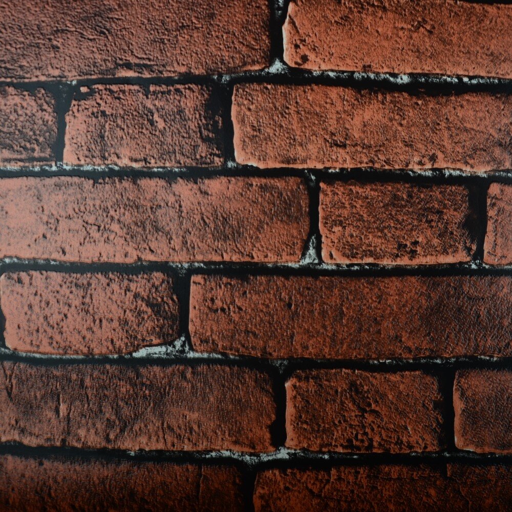 Vintage Brick Wallpaper Brown - HD Wallpaper 