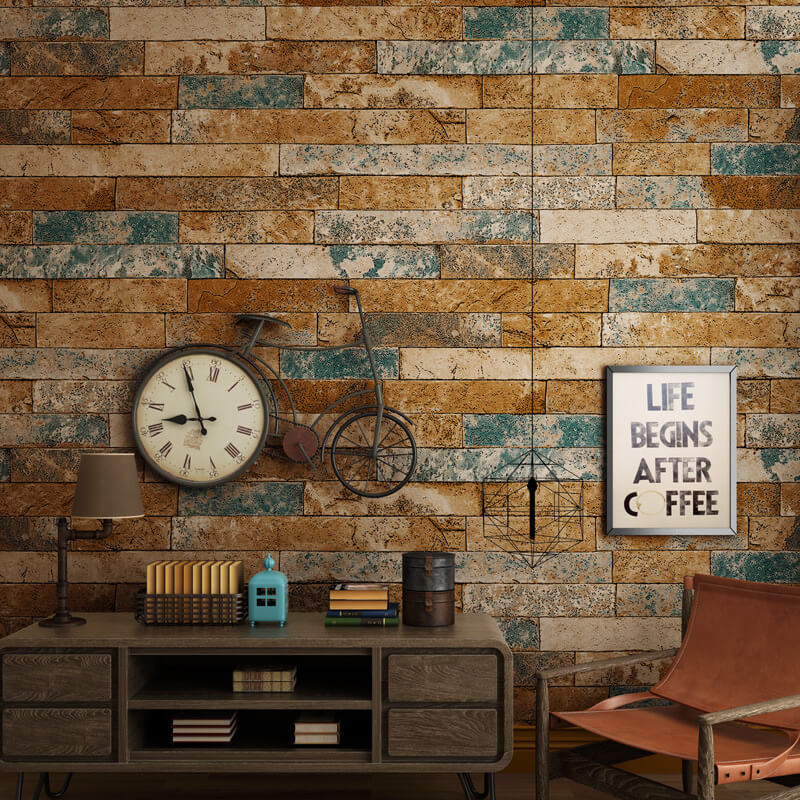 Wall Stone Brick Style - HD Wallpaper 