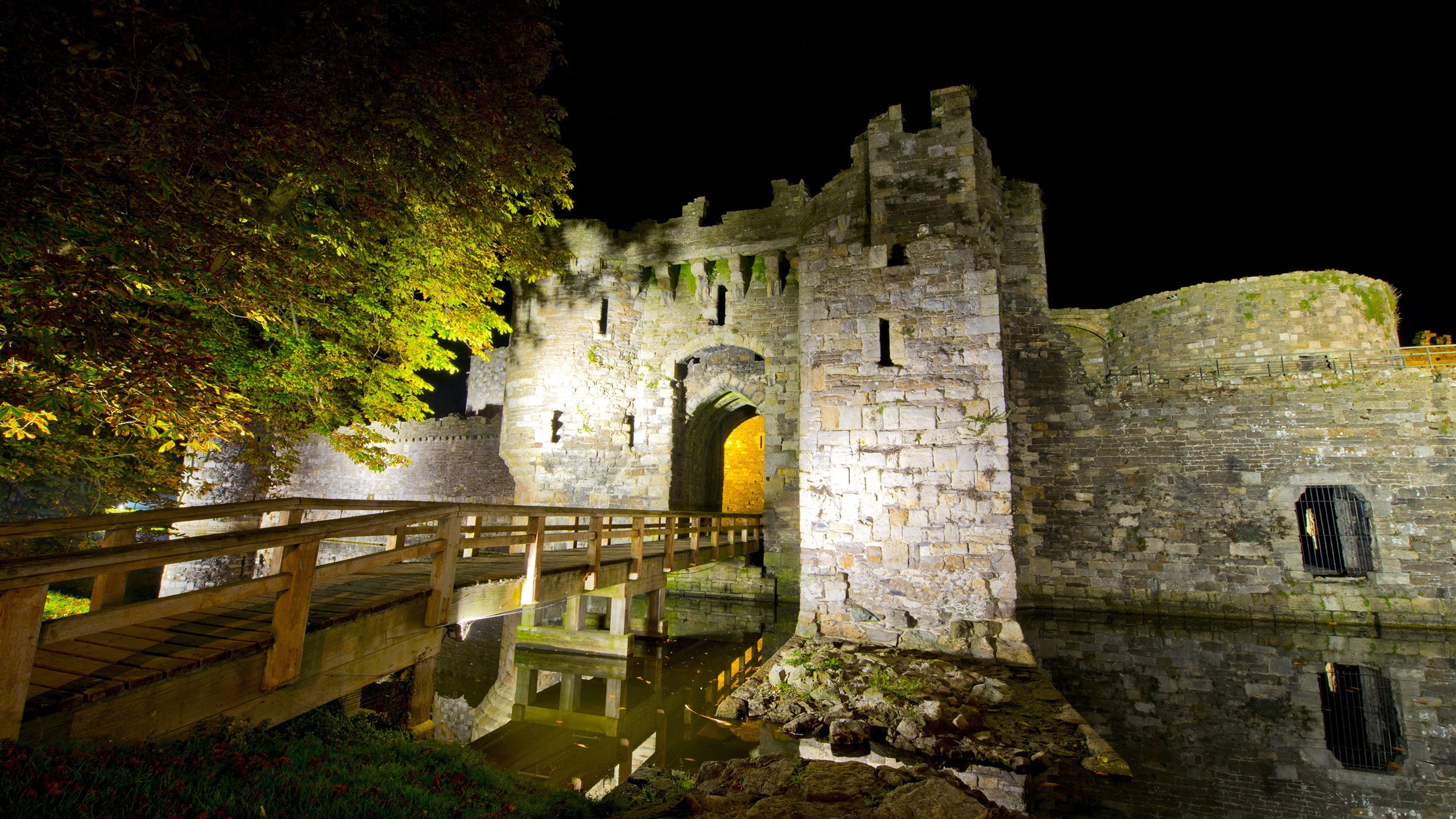Beaumaris Castle Hd - HD Wallpaper 