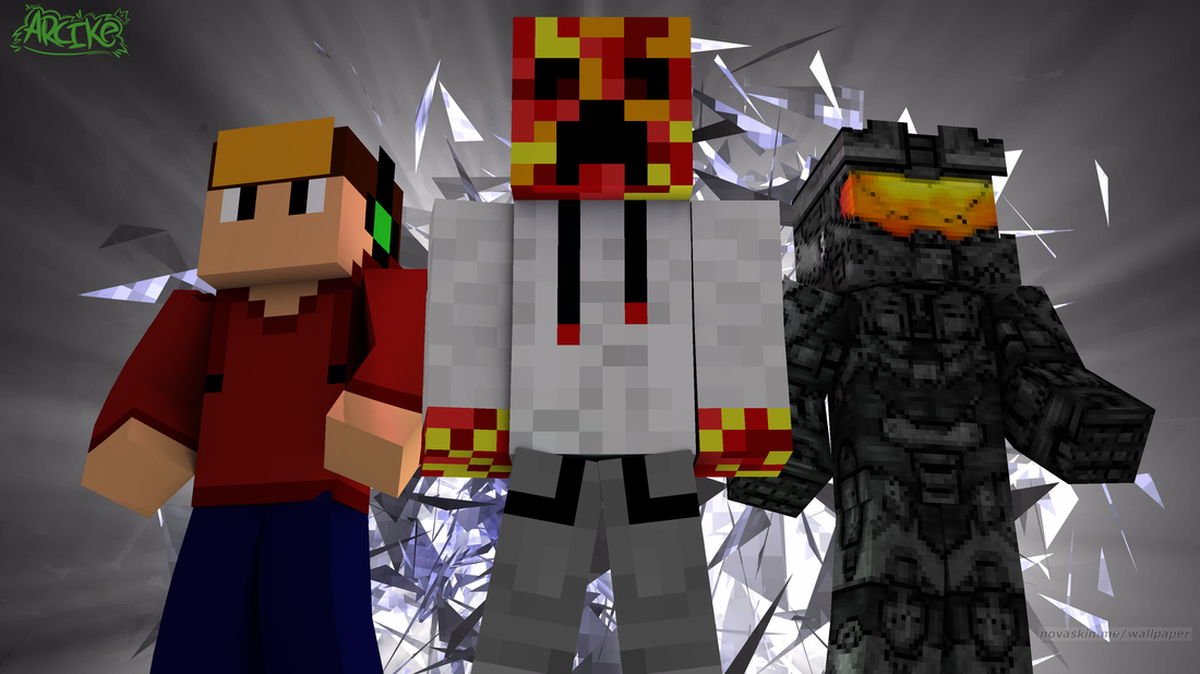 Tres Amigos No Minecraft - HD Wallpaper 