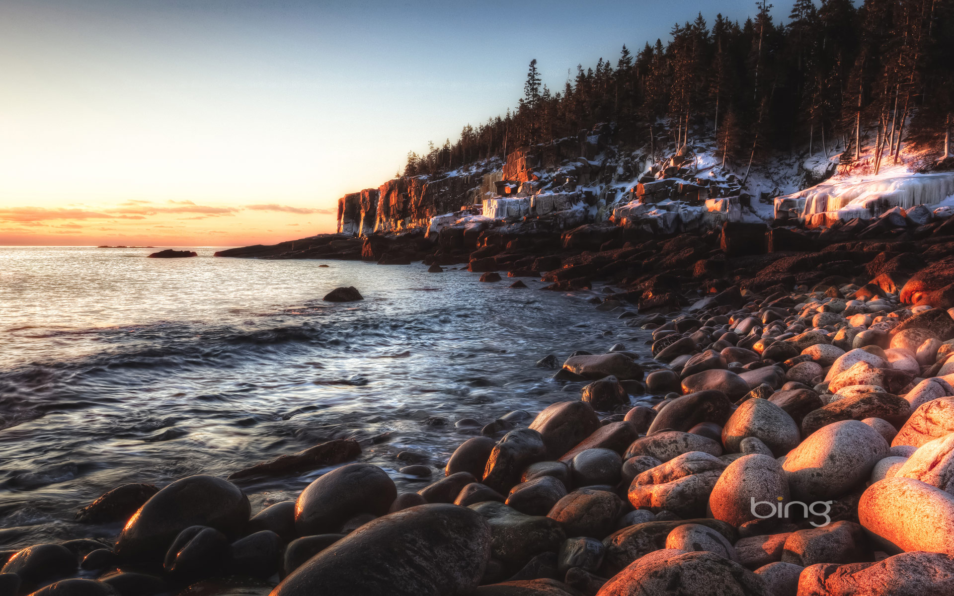 Lp/55, , Sea Stones - Acadia National Park Background - HD Wallpaper 