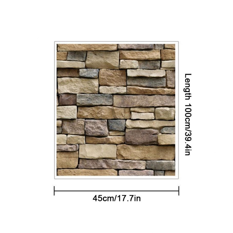 3d Basket Weave Brick Wall Panels Waterproof Sticker - Hd Wallpaper Wall Porch - HD Wallpaper 