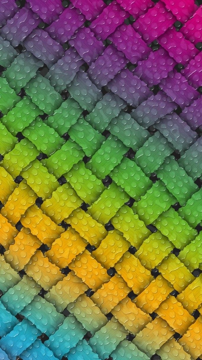 Colorful Basket Weave Background - HD Wallpaper 