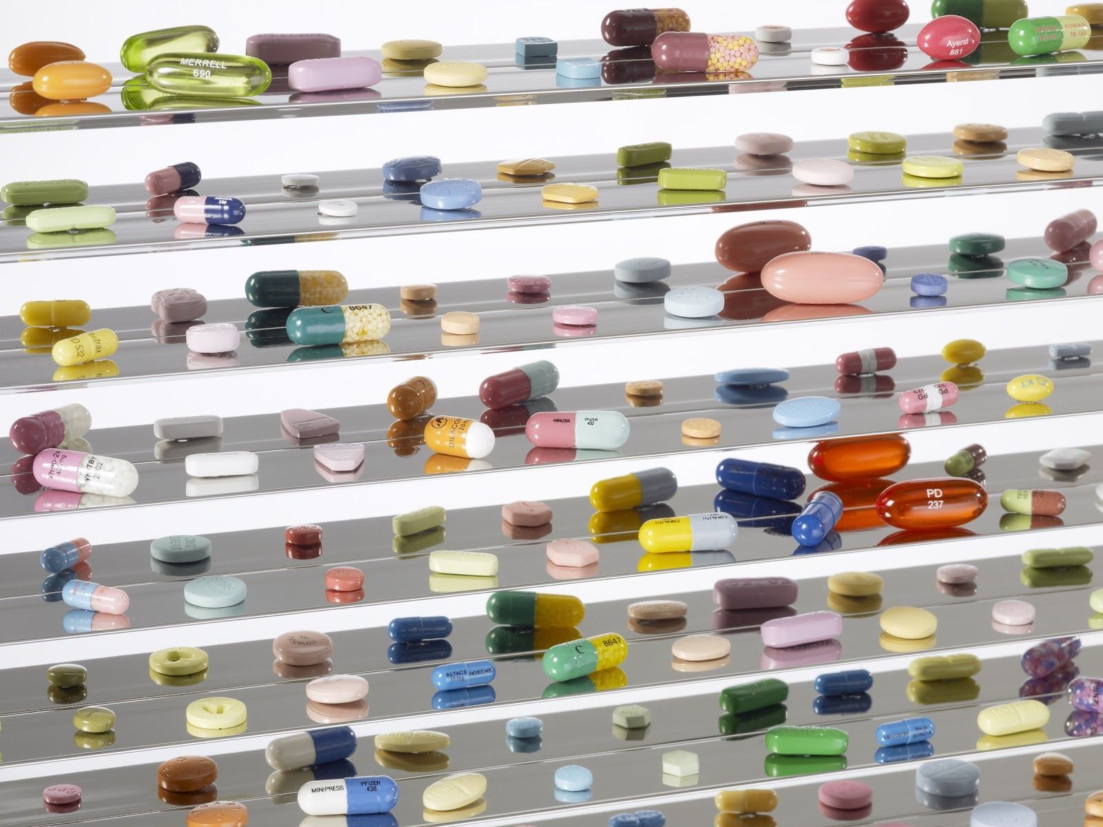 Image Result For Damien Hirst Pharmacy - Lullaby Spring Damien Hirst - HD Wallpaper 