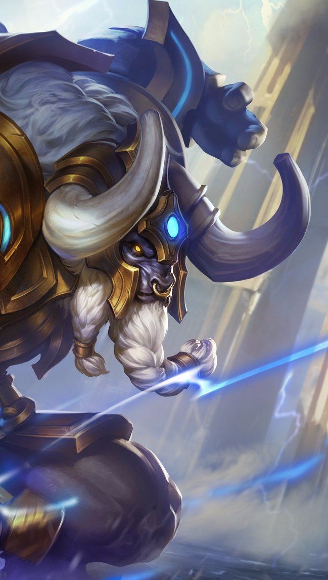 Minotaur Mobile Legends Wallpaper Hd - HD Wallpaper 