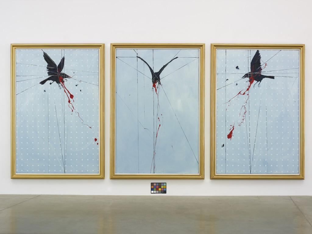 The Crow - Damien Hirst - Damien Hirst Bacon Paintings - HD Wallpaper 