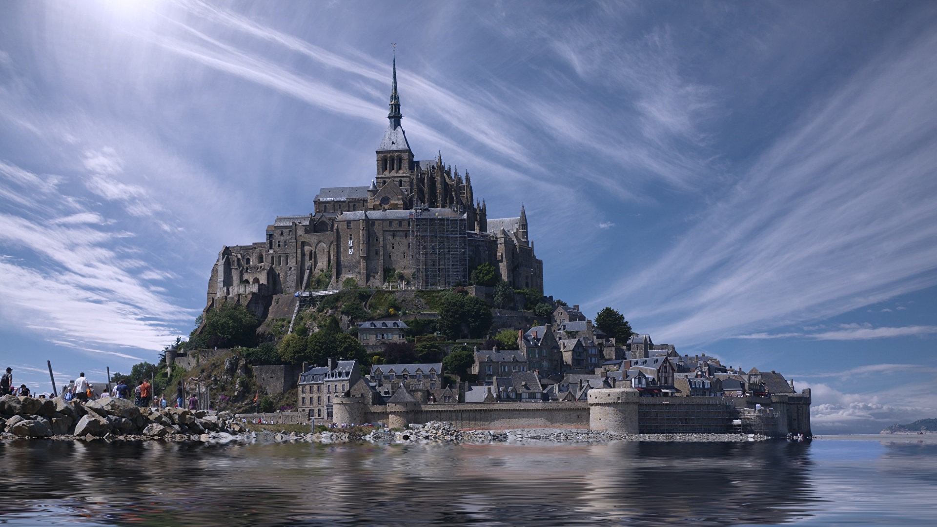 3000 Year Old Castle Under Lake - HD Wallpaper 