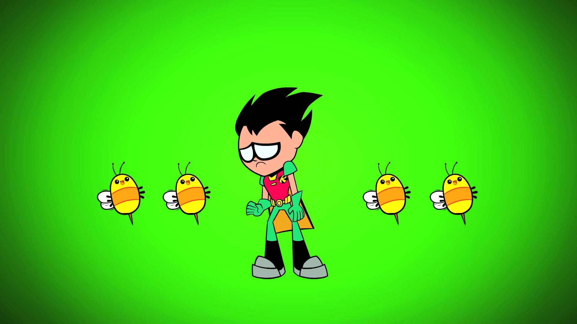 What Do Bees Have To Do With Money Beast Boy Has An - Teen Titans Go Dance For Your Bees - HD Wallpaper 