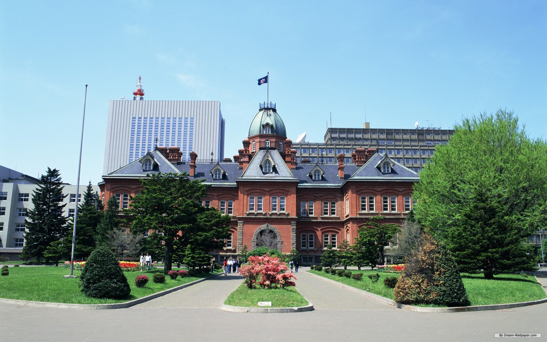 Free Travel Wallpaper - Hokkaido Government Office - HD Wallpaper 