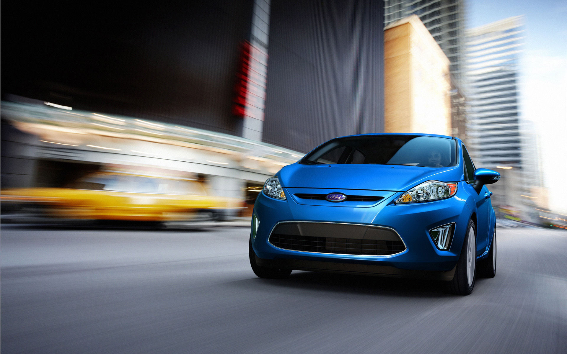 Ford Fiesta Desktop Wallpaper - 2011 Ford Fiesta - HD Wallpaper 