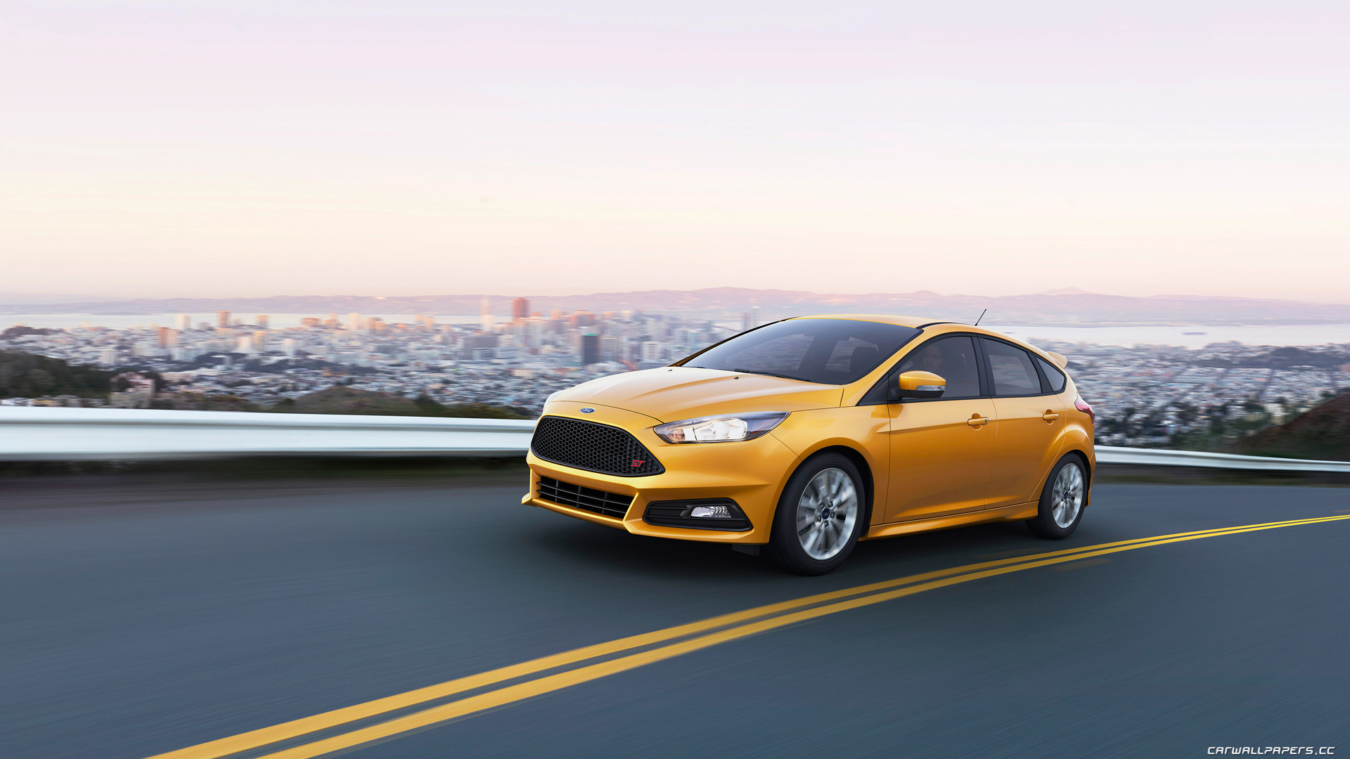 Ford Focus St Blue Ford Focus 2016 St 1920x1080 Wallpaper Teahub Io