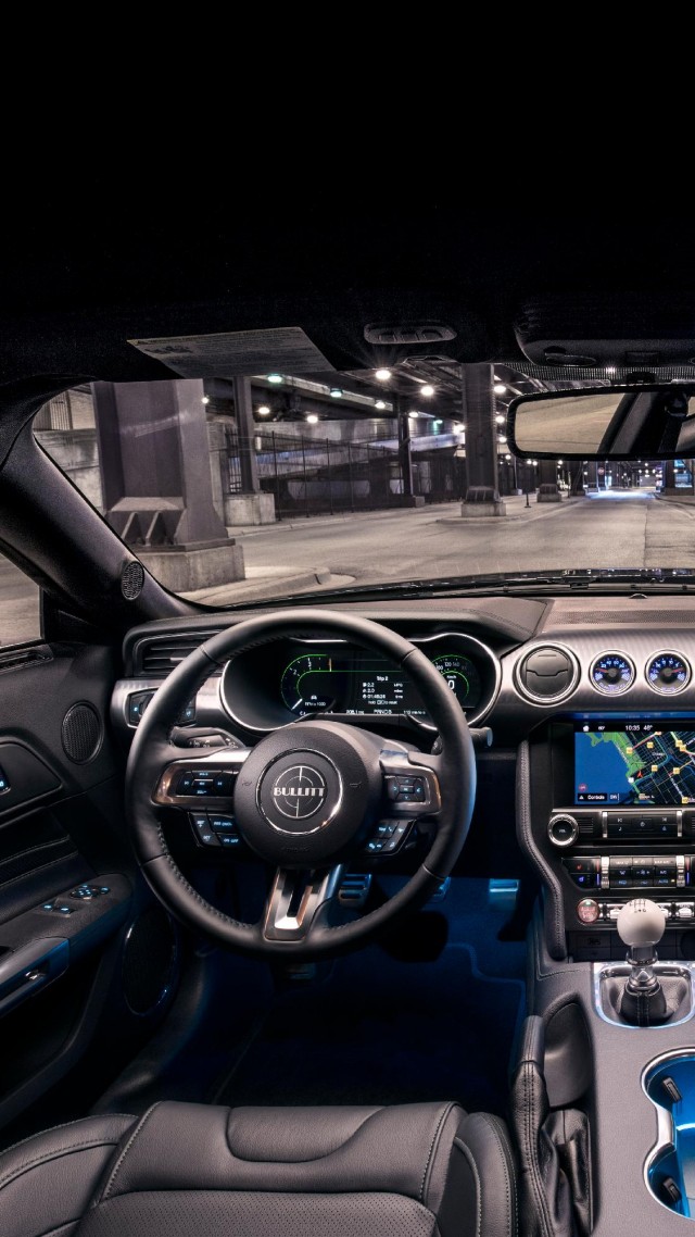 Ford Mustang Bullitt, 2018 Cars, Interior, 4k - Ford Mustang Gt Interior 2019 - 640x1138 Wallpaper Ford Mustang Bullitt, 2018 Cars, Interior, 4k - Ford Mustang Gt Interior 2019 - 640x1138 Wallpaper