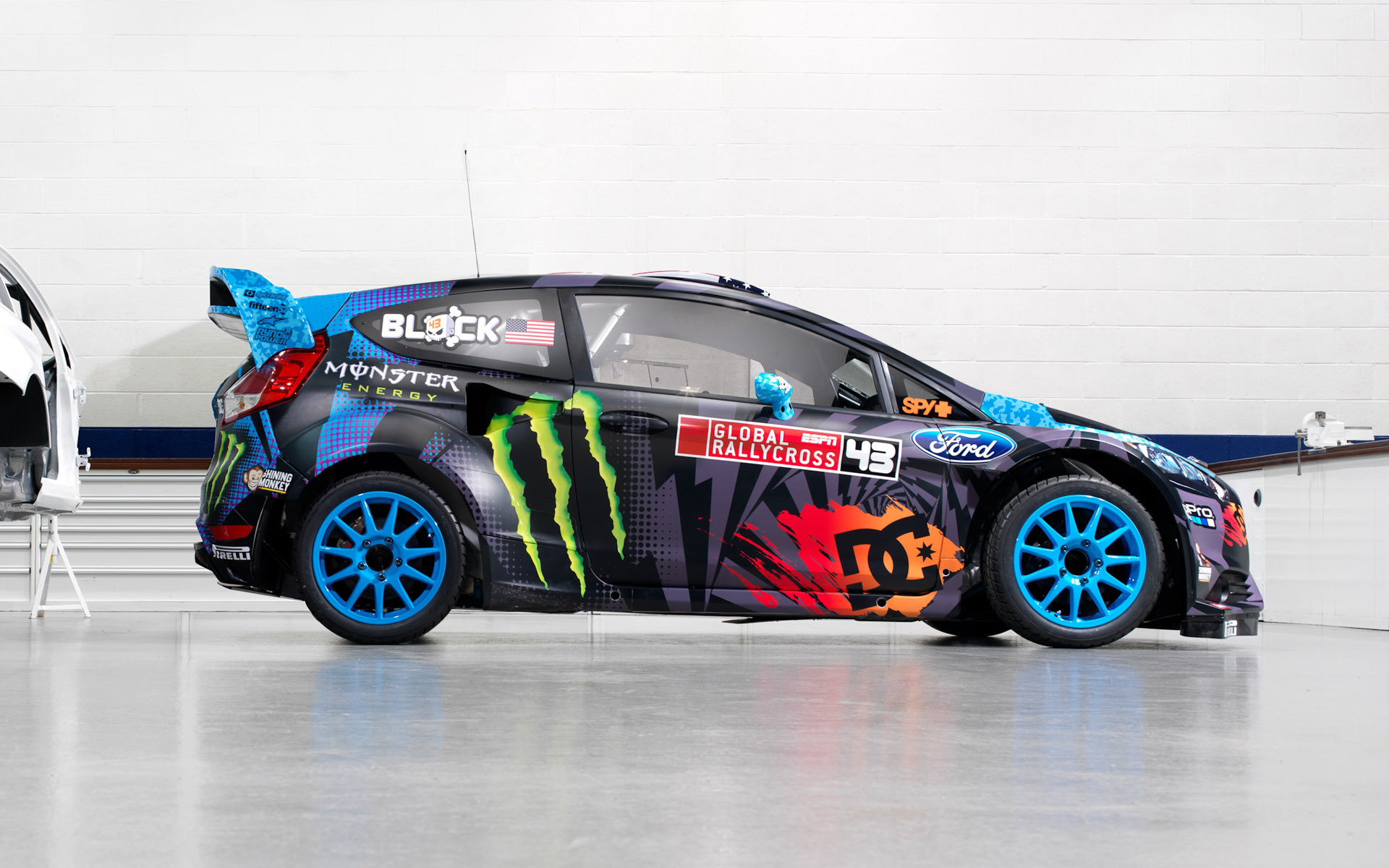 Ford Fiesta 2014 Rally - HD Wallpaper 