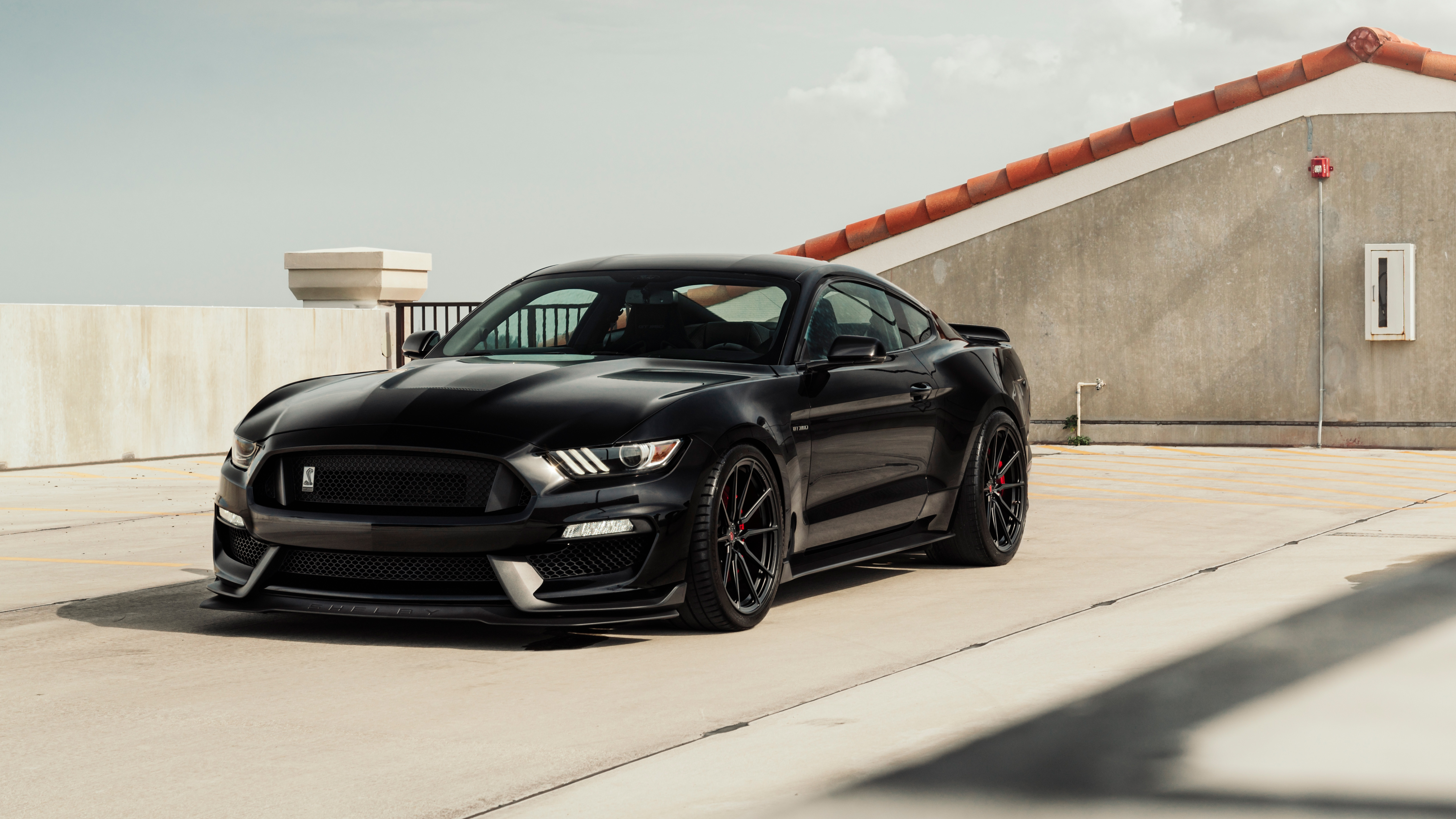 Black Ford Mustang 5k Wallpapers - HD Wallpaper 