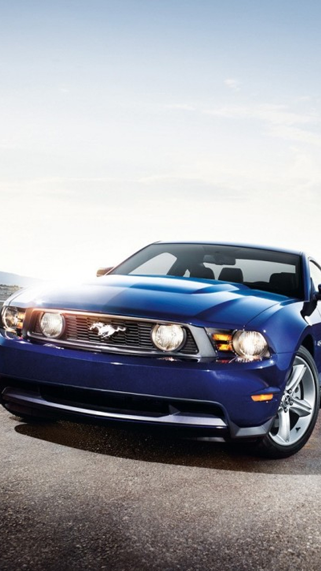 Mustang Iphone Wallpaper - Ford Mustang Gt 2012 Hp Convertible - HD Wallpaper 