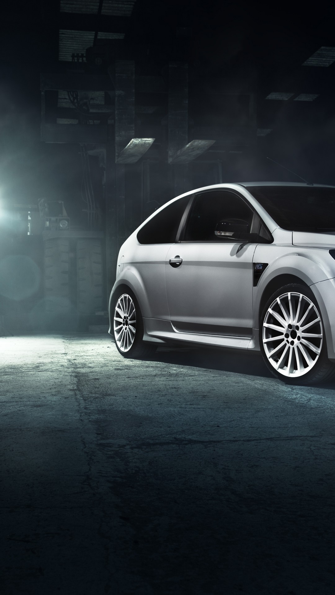 Ford Focus Rs, White, Cars - Ford Focus Hd - HD Wallpaper 