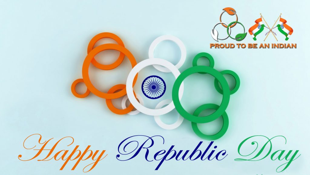 Proud To Be An Indian Republic Day Image Download - Happy Republic Day 2020 Images Download - HD Wallpaper 