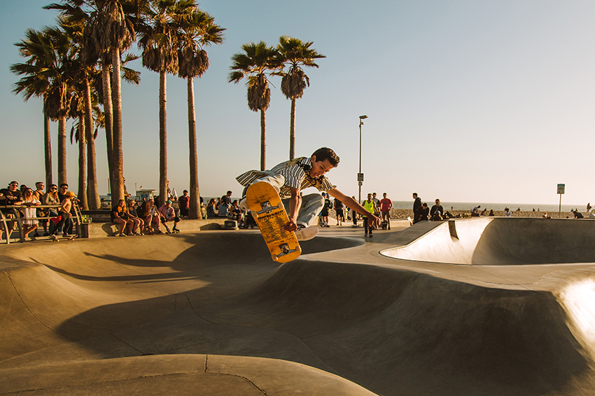 Los Angeles Skate Park - HD Wallpaper 