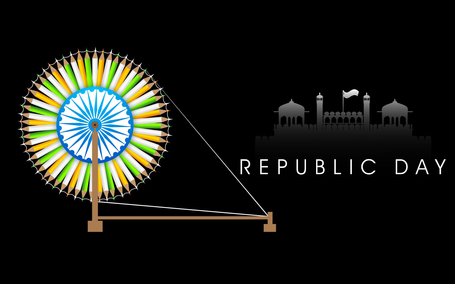 Republic Day 26 January - HD Wallpaper 