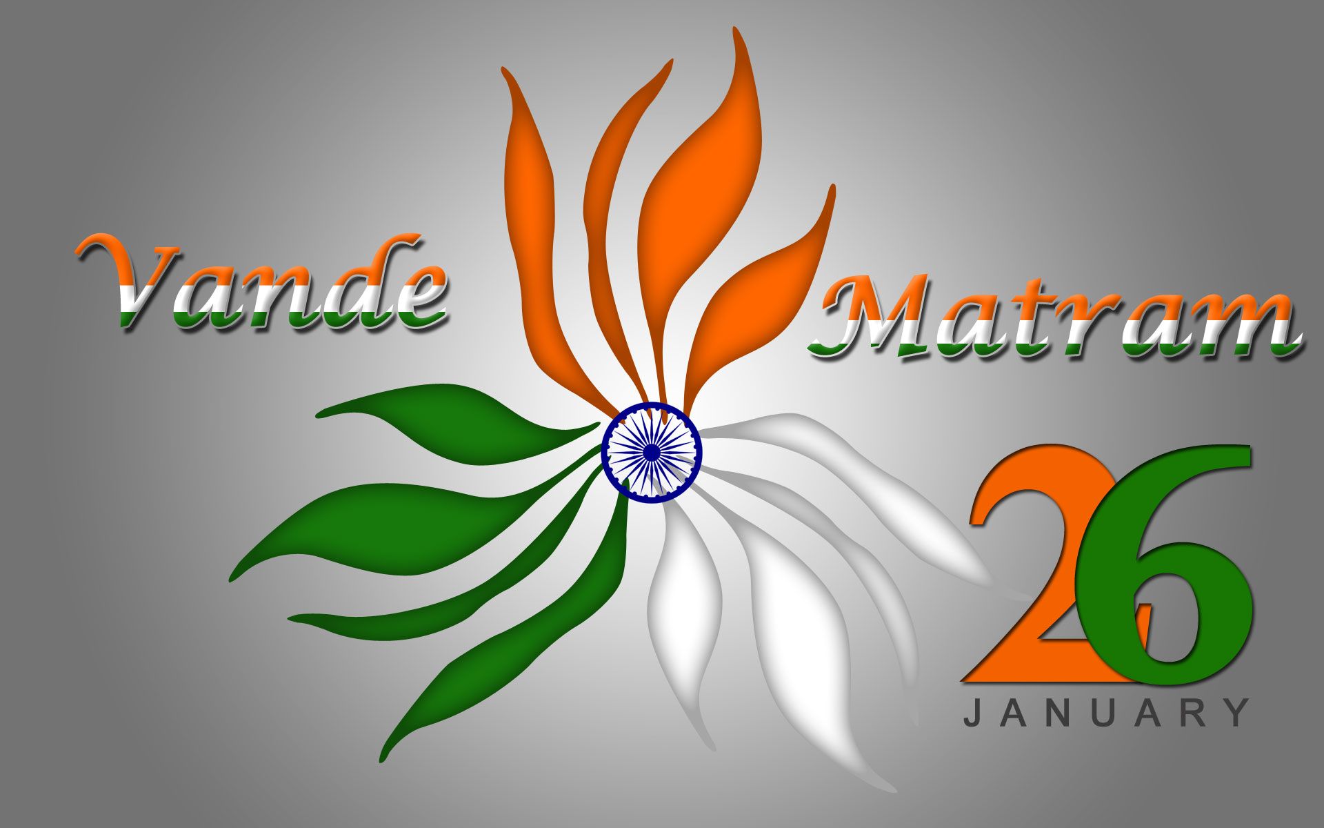 26 January Tiranga Image Download - HD Wallpaper 