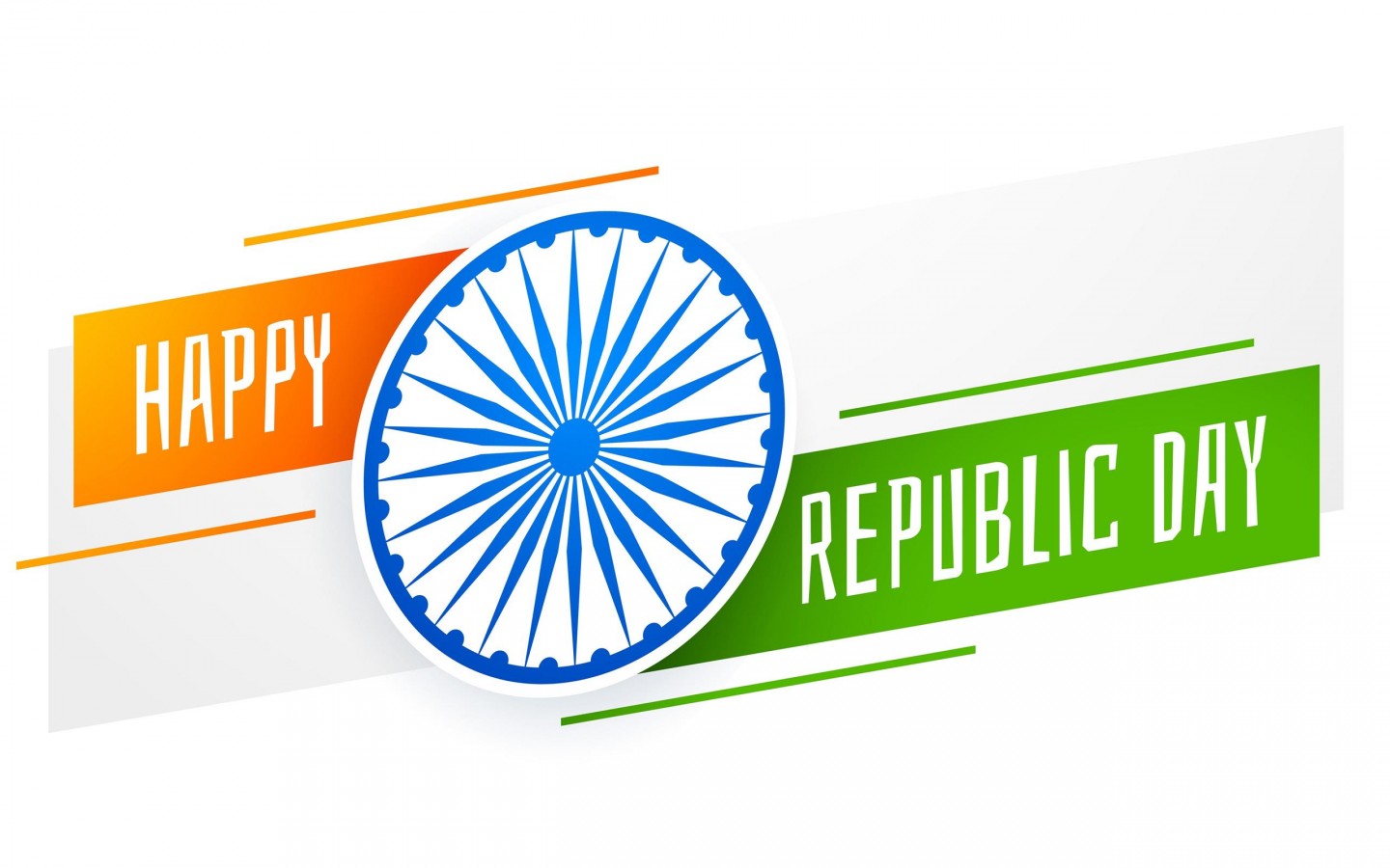 Republic Day Banner Design - HD Wallpaper 