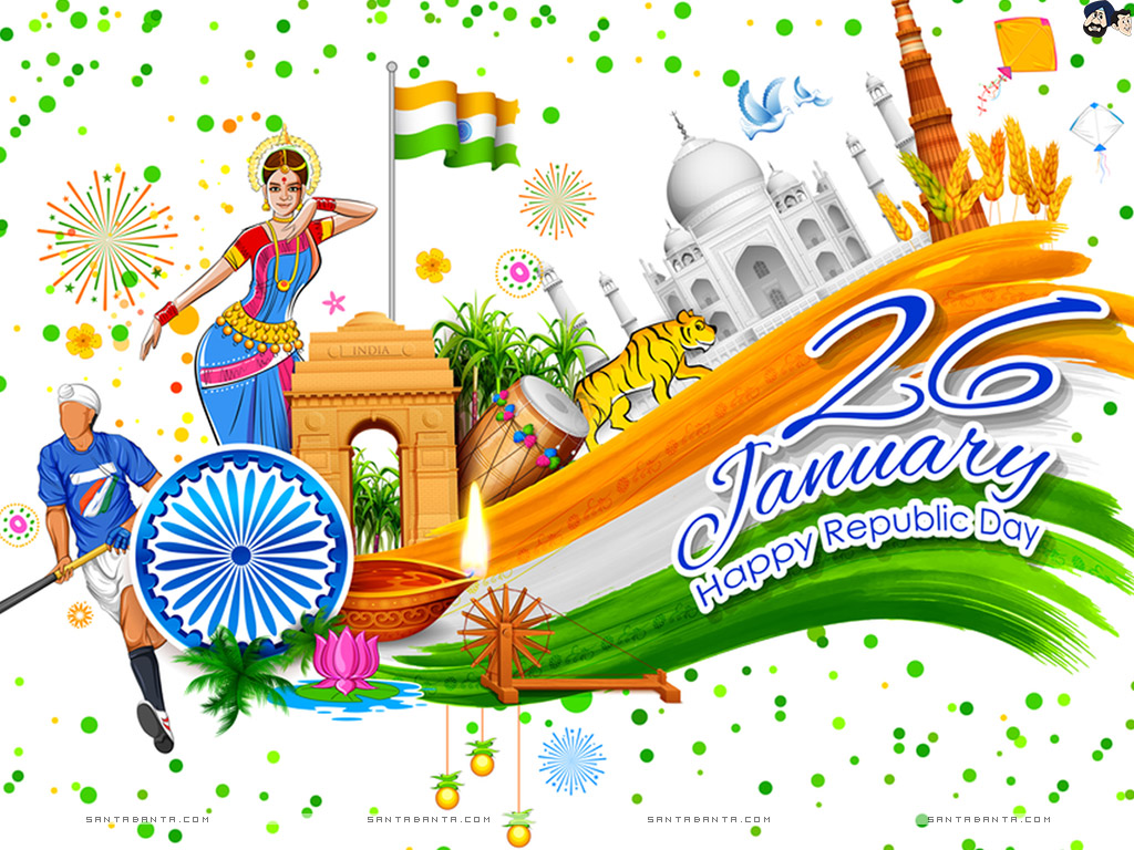 26 January - 26 January Republic Day Gif - HD Wallpaper 