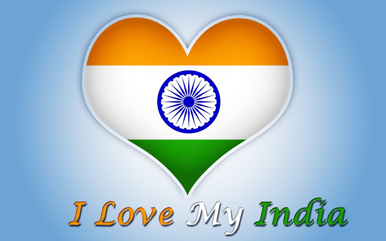 Republic Day Live Wallpaper - Love My India - 1600x1000 Wallpaper -  