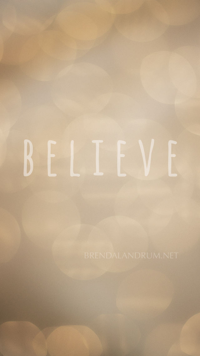 Believe Wallpaper For Iphone - HD Wallpaper 