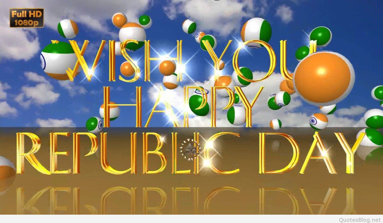 Happy Republic Day 2019 Wishes - Happy Republic Day Images 2019 - HD Wallpaper 