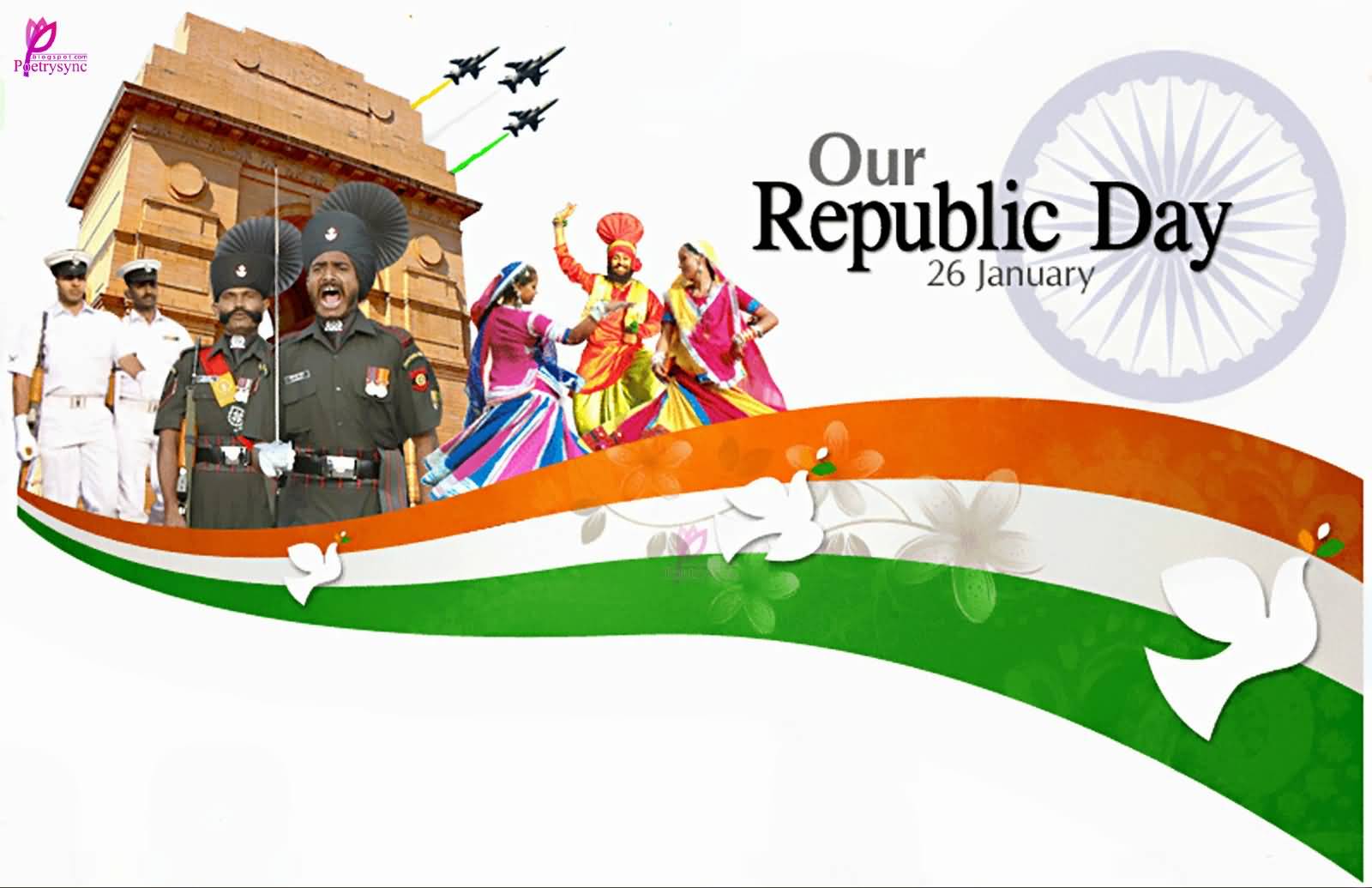 2017 Clipart Republic Day - 26 January Image Png - HD Wallpaper 