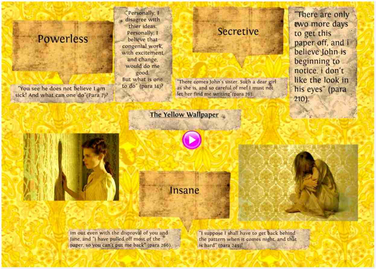 Nature Free The Yellow Analysis Wallpaper For Tablet - Yellow Wallpaper Summary - HD Wallpaper 