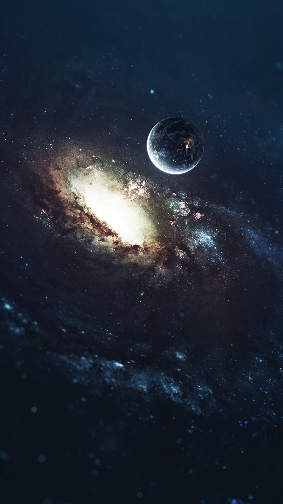 Wallpaper Planet, Galaxy, Nebula, Spiral, Bright, Space, - Universe Wallpaper Hd Planets - HD Wallpaper 