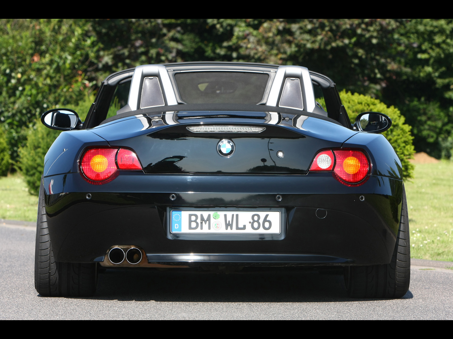 Bmw Z4 E85 Rear - HD Wallpaper 