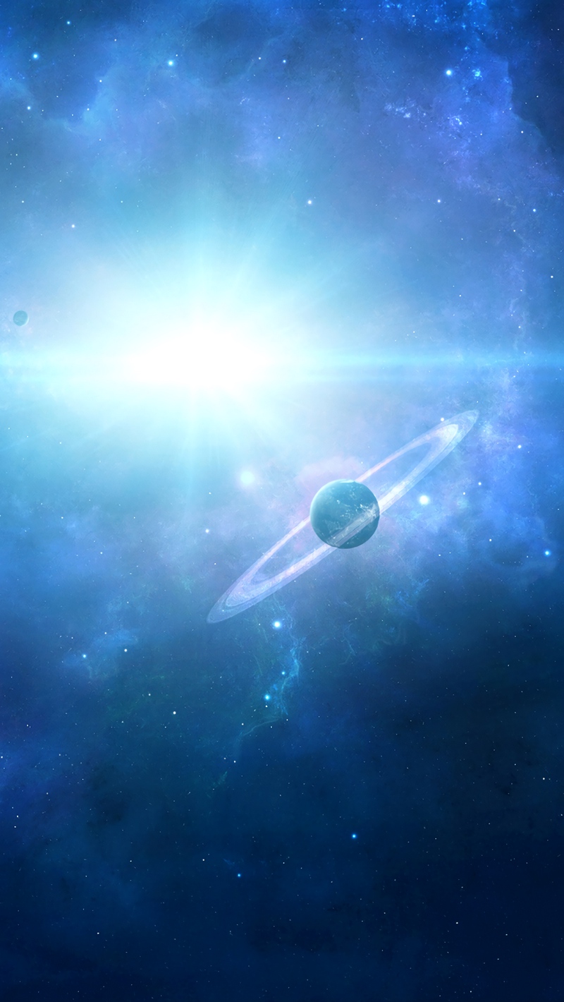 Wallpaper Saturn, Planet, Space, Galaxy, Universe - Outer Space - HD Wallpaper 