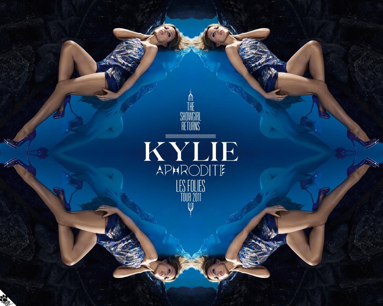 Kylie Aphrodite: Les Folies Tour 2011 (2011) - HD Wallpaper 