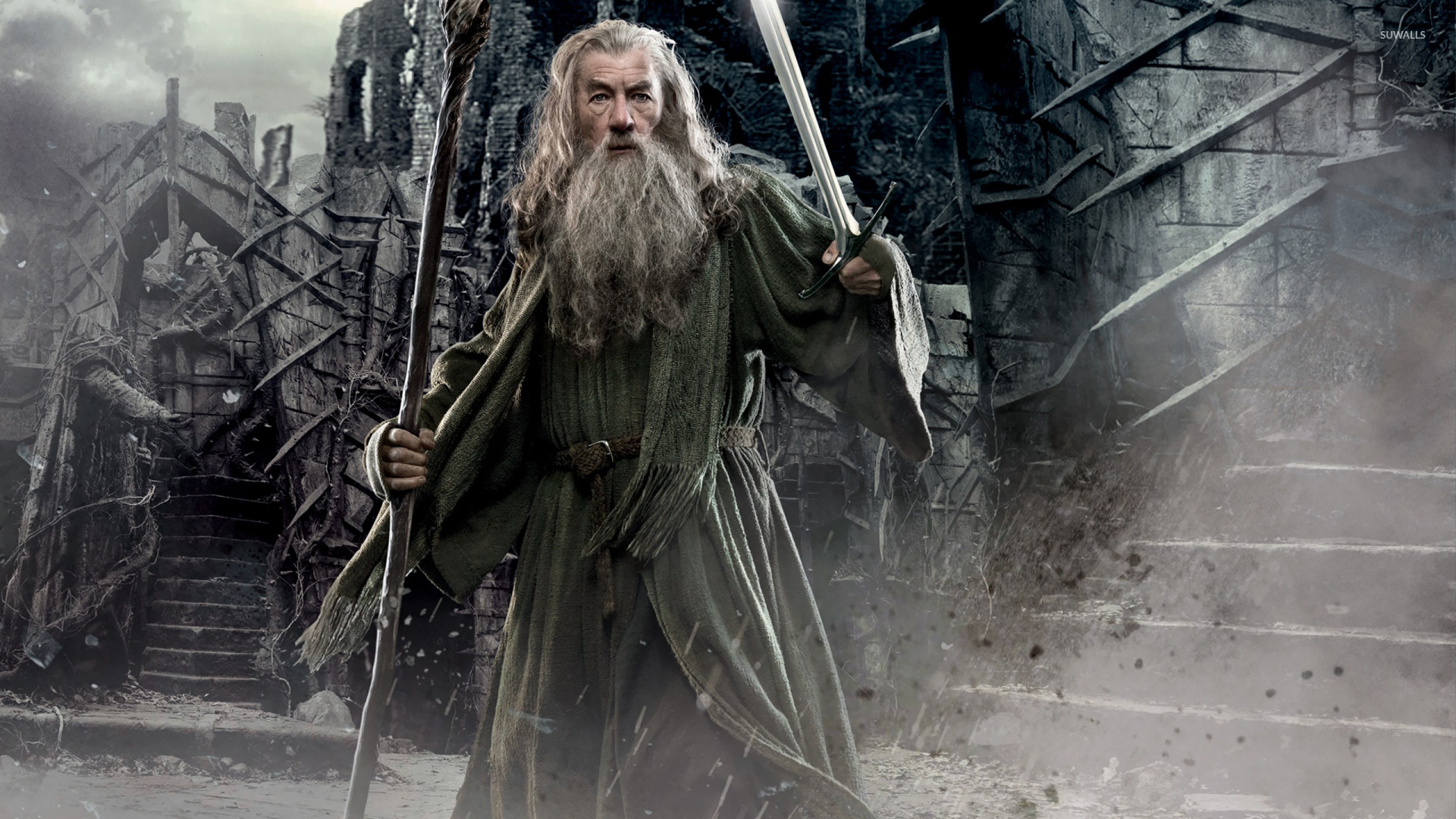 Gandalf Hd - HD Wallpaper 