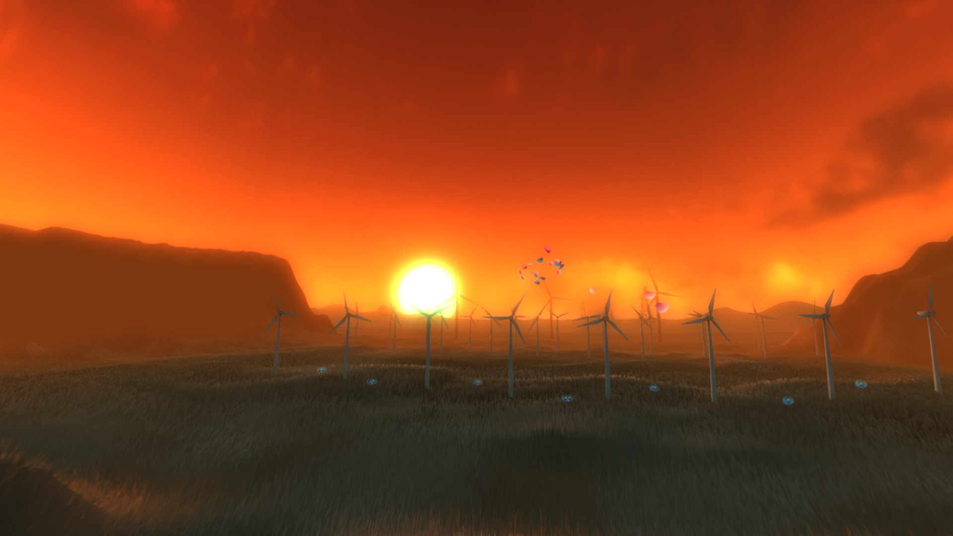 Red Sky At Morning - HD Wallpaper 