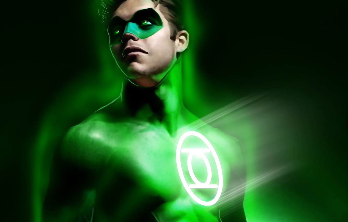 Photo Wallpaper Mask, Art, Costume, Green Lantern, - Alden Ehrenreich Green Lantern - HD Wallpaper 