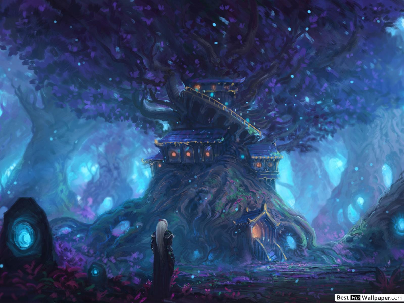 Wow Ashenvale Art - HD Wallpaper 