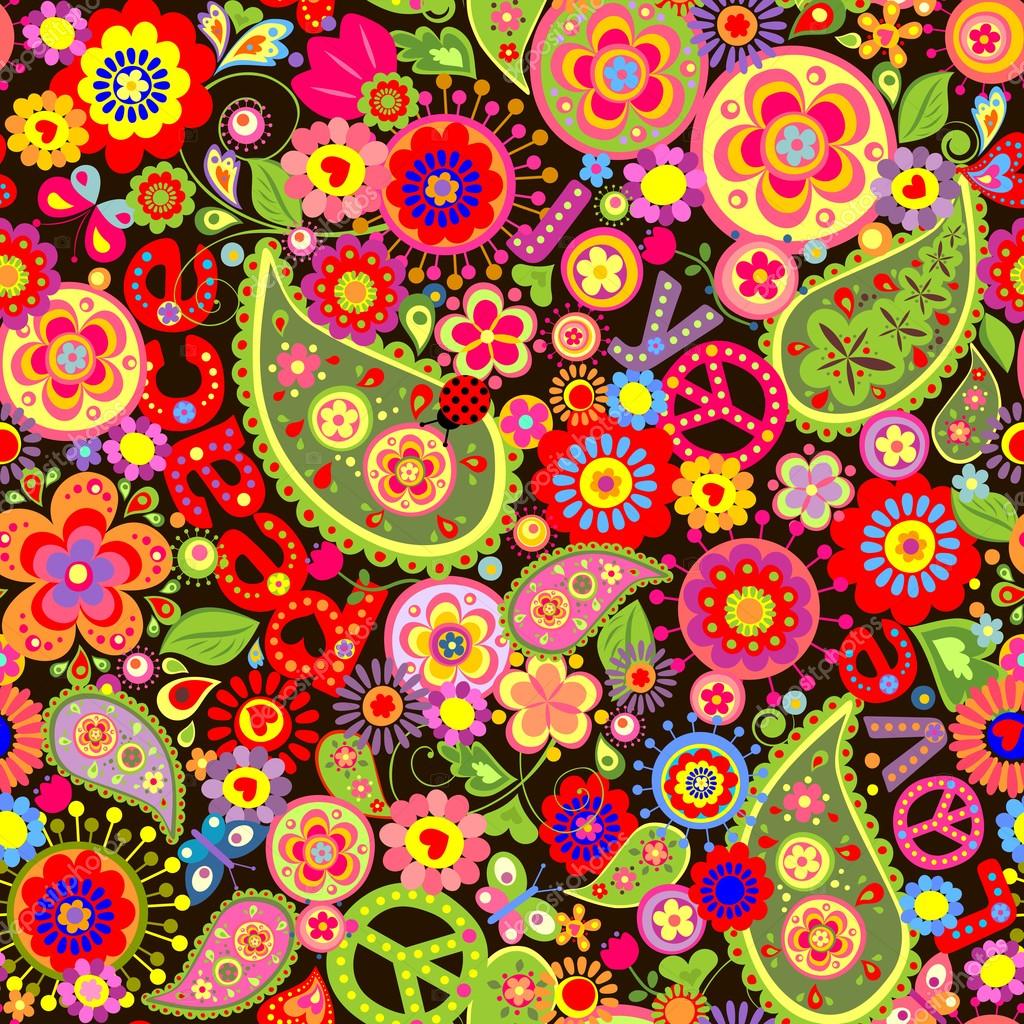 Renkli Çiçekli Duvar Kağıtları - HD Wallpaper 