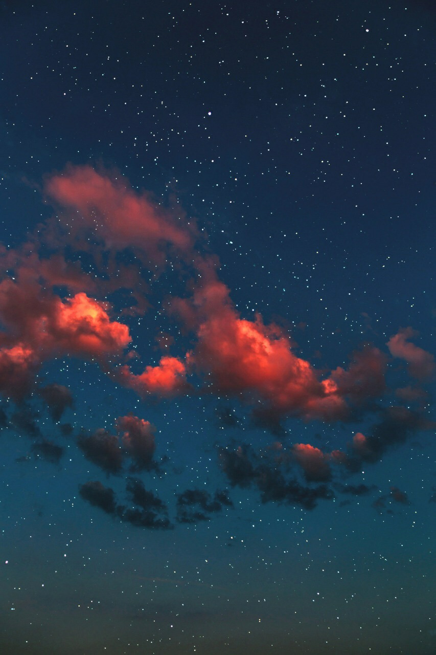 I Don't Own This Picture - Backgrounds Stars And Clouds Aesthetic -  853x1280 Wallpaper 