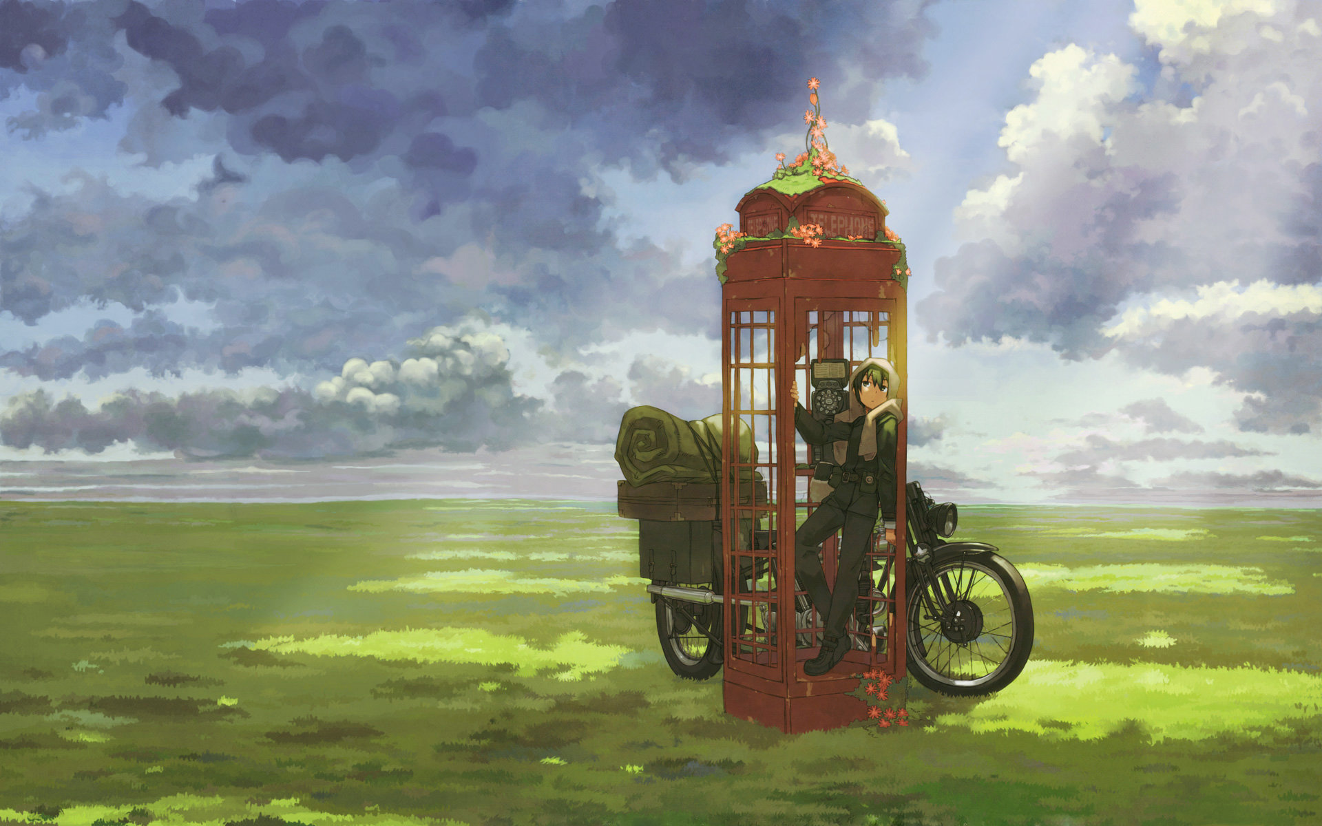High Resolution Kino S Journey Hd Wallpaper Id - Kino's Journey Beautiful World - HD Wallpaper 
