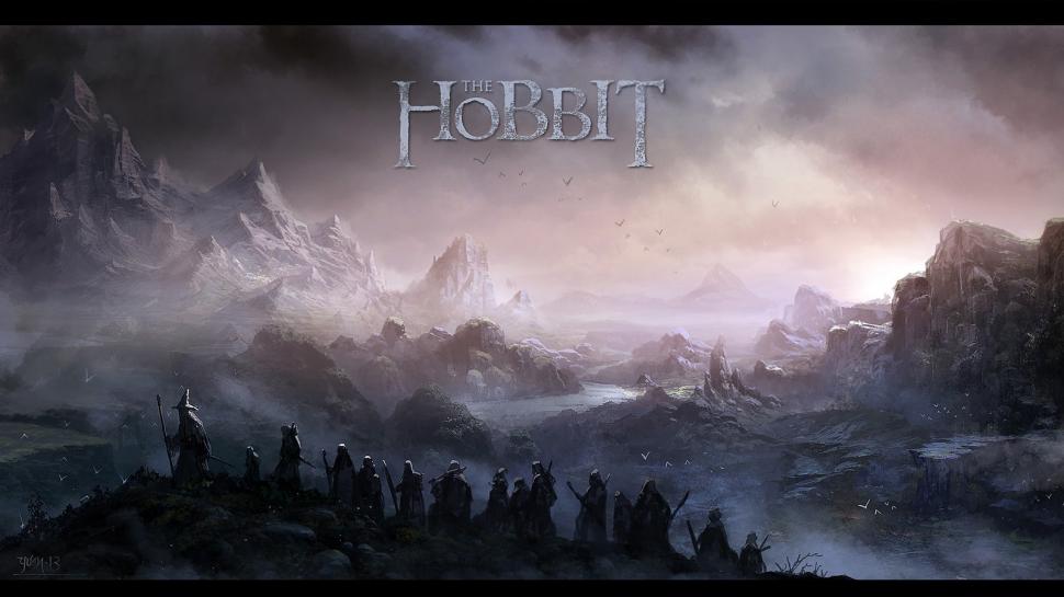 The Lord Of The Rings The Hobbit Hd Wallpaper,movies - Hobbit Misty Mountains - HD Wallpaper 