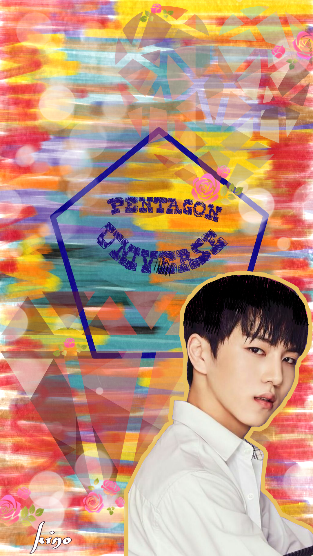 Pentagon Wallpaper Series - Poster - HD Wallpaper 