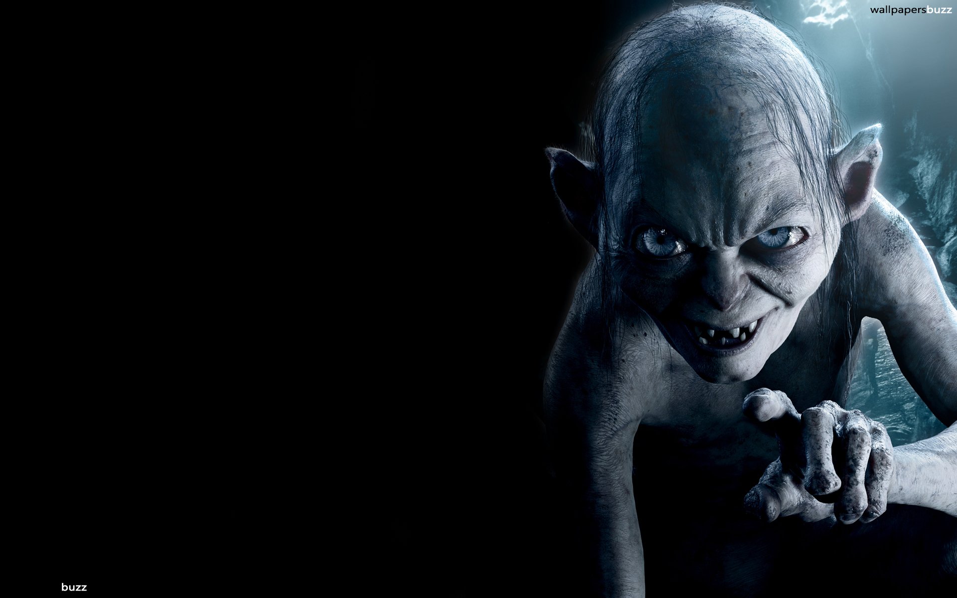 Gollum Background - HD Wallpaper 