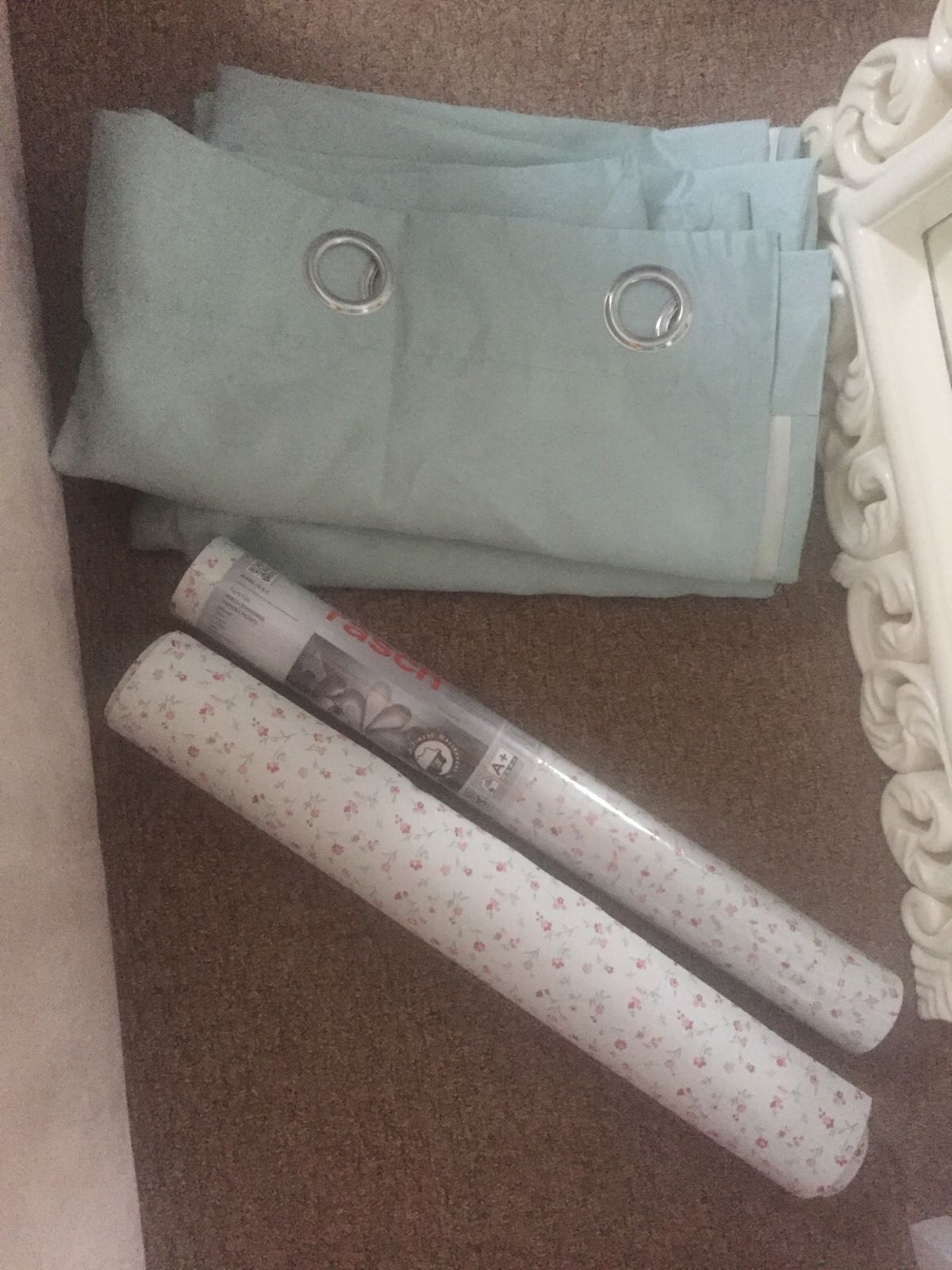 Curtain Colour Duck Egg Size 72” Drop , Eyelet Tops, - Handbag - HD Wallpaper 