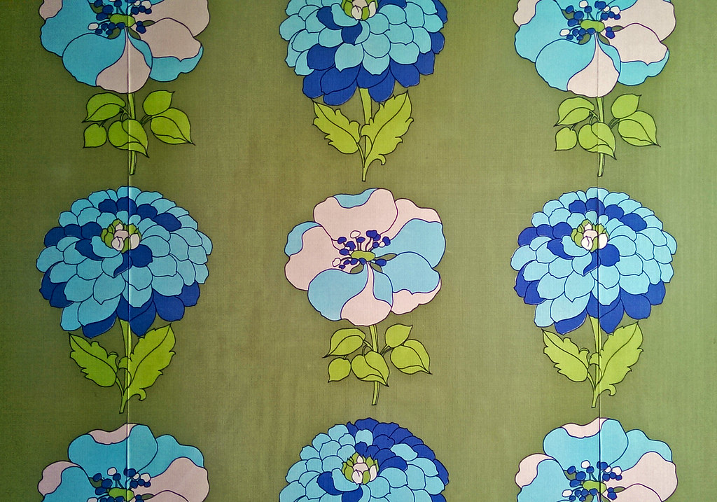 70s Floral Wallpaper - HD Wallpaper 